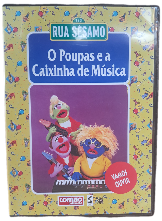 DVD Rua Sésamo - O Poupas e a Caixinha de Música