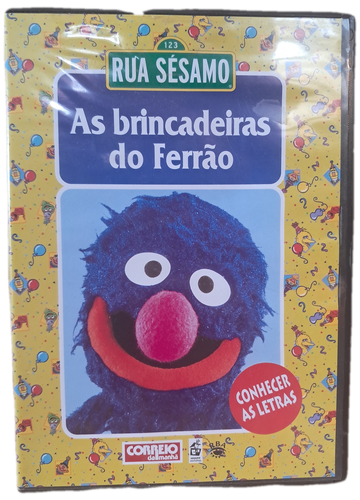 DVD Rua Sésamo - As Brincadeiras do Ferrão