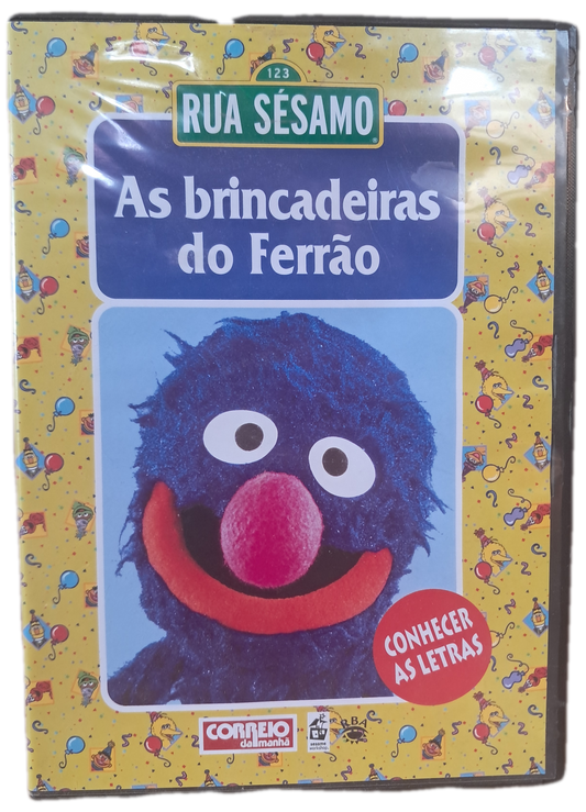 DVD Rua Sésamo - As Brincadeiras do Ferrão