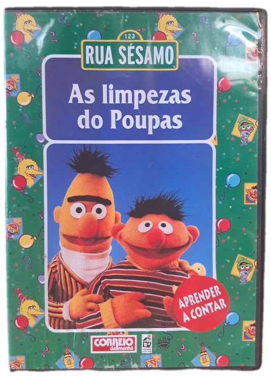 DVD Rua Sésamo - As Limpezas do Poupas