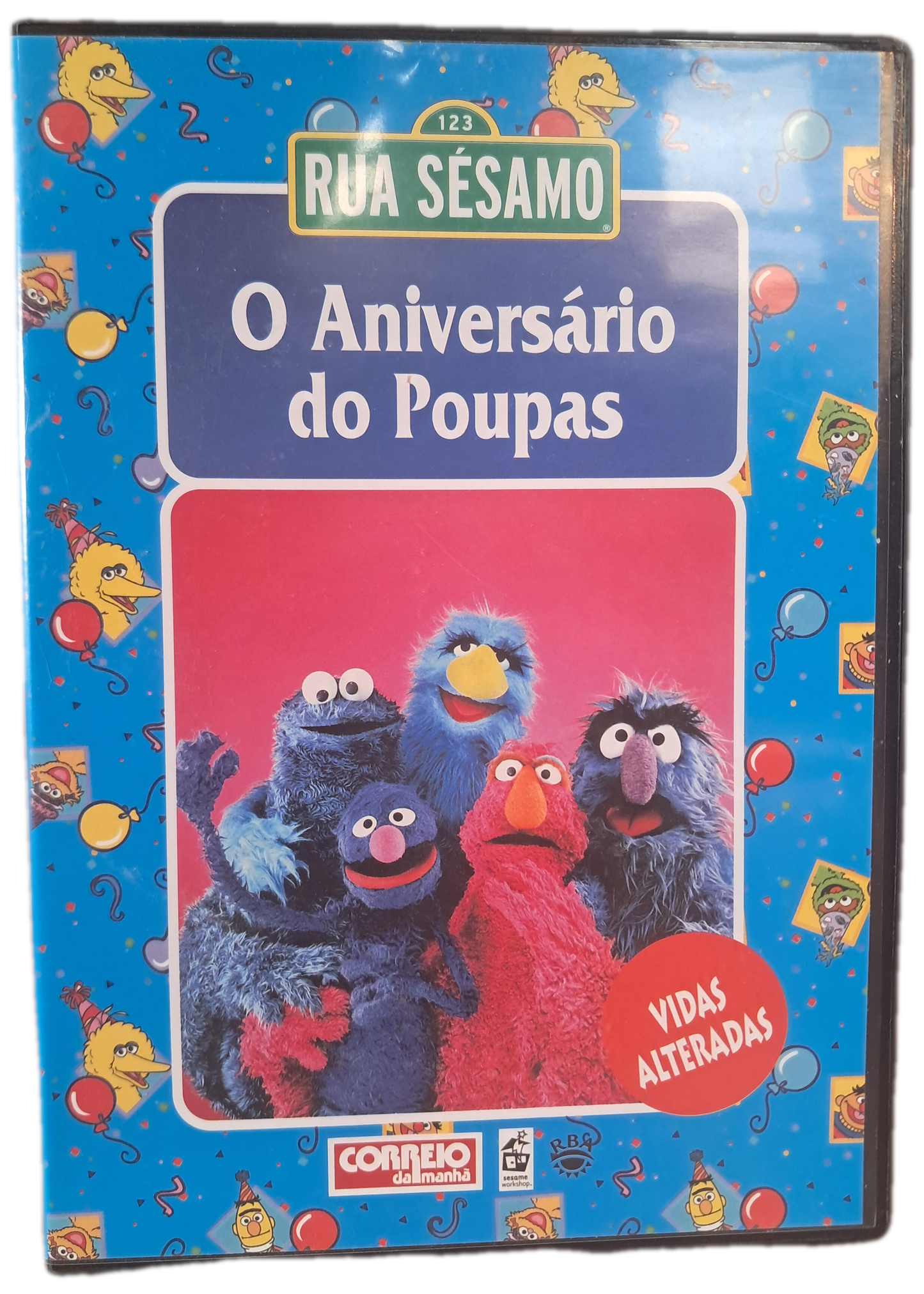 DVD Rua Sésamo - O Aniversário do Poupas