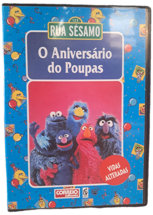 DVD Rua Sésamo - O Aniversário do Poupas