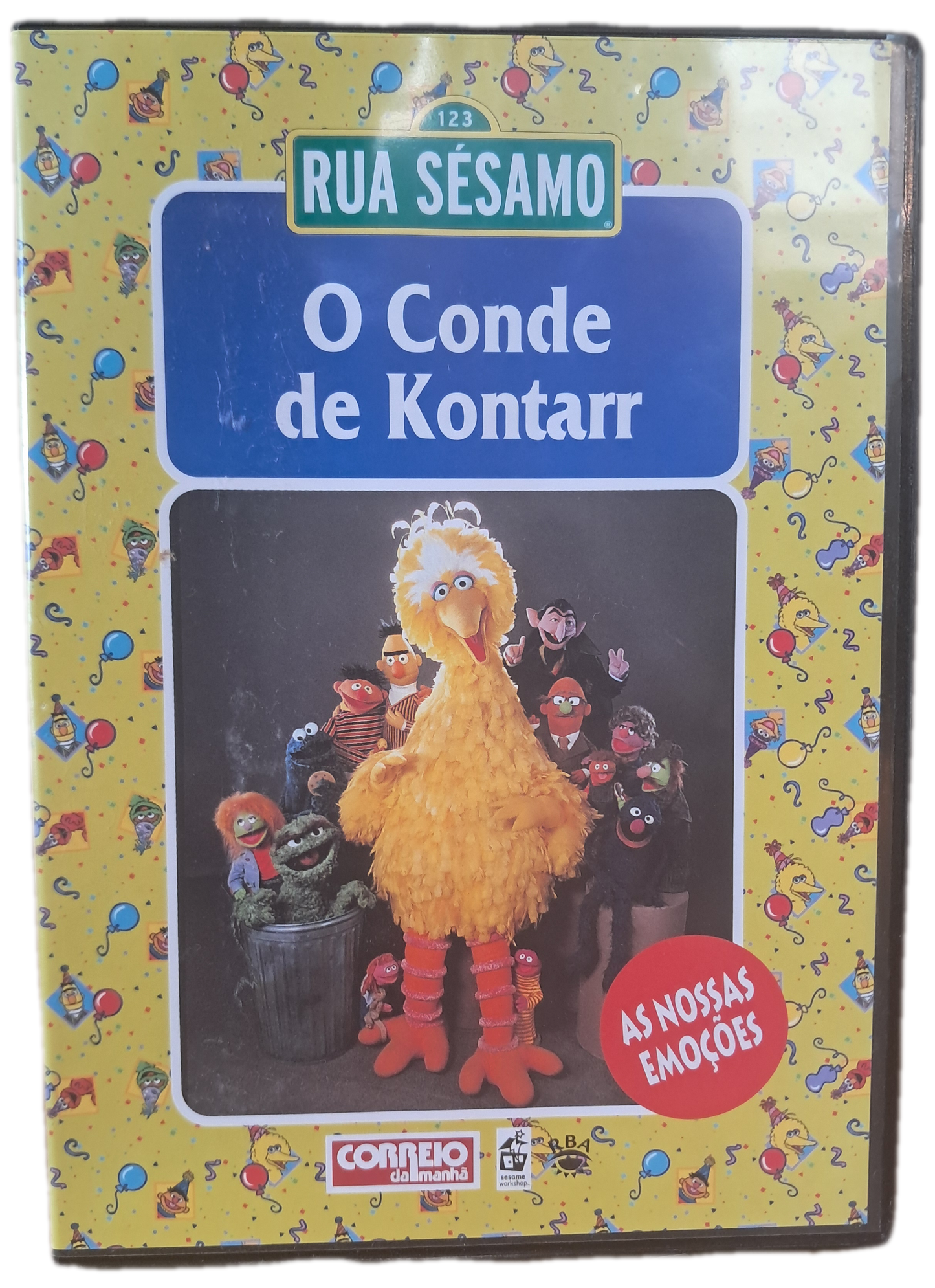 DVD Rua Sésamo - O Conde de Kontarr