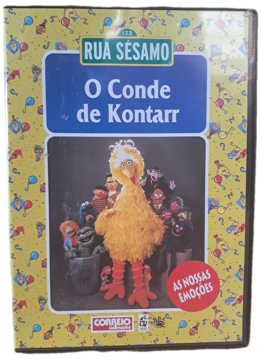 DVD Rua Sésamo - O Conde de Kontarr
