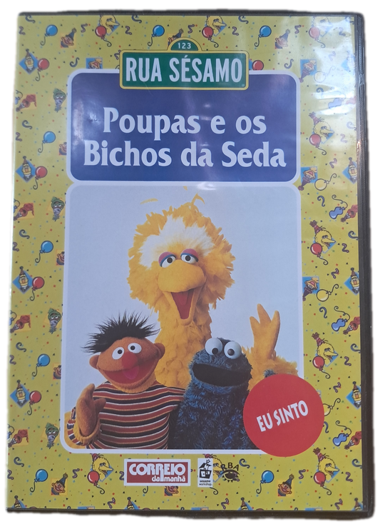 DVD Rua Sésamo - Poupas e os Bichos da Seda