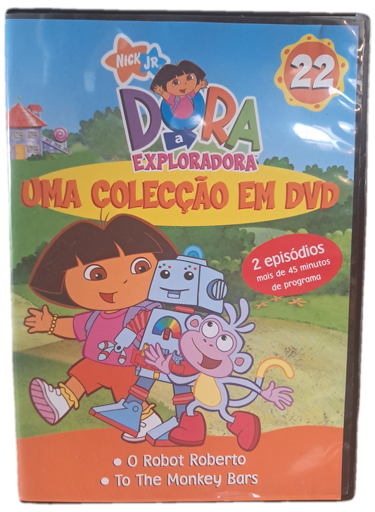 DVD Dora a Exploradora - O Robot Robert e To the Monkey Bars