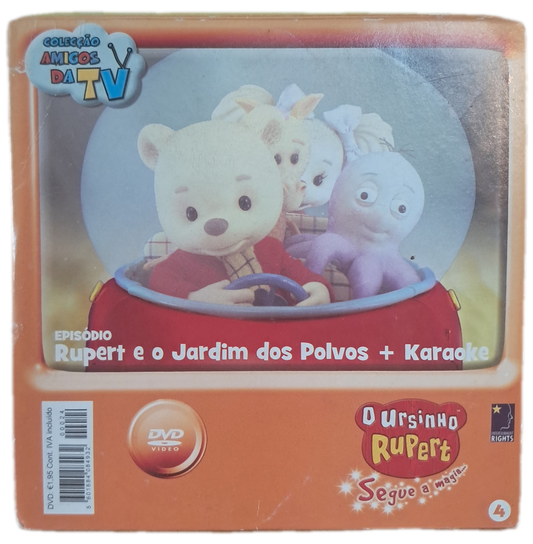DVD O Ursinho Rupert 4 - Rupert e o Jardim dos Polvos + Karaoke