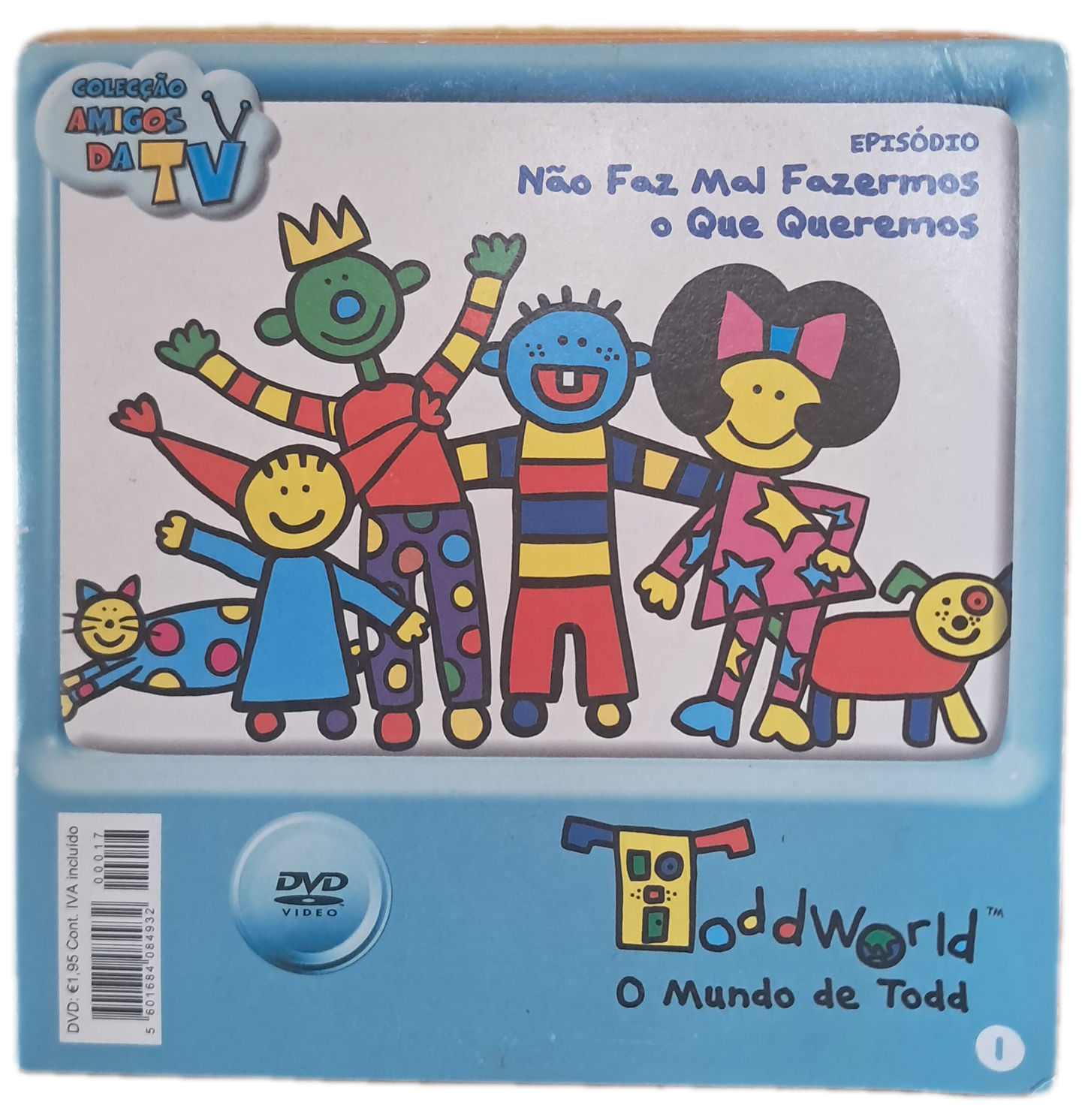 DVD O Mundo de Todd 1 - Não Faz Mal Fazermos o que Queremos