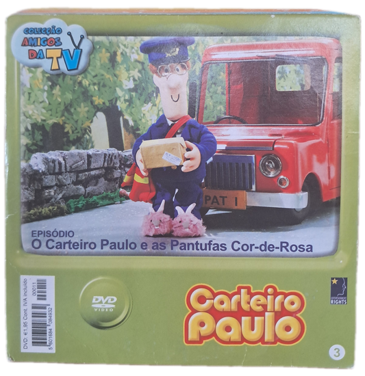 DVD Carteiro Paulo 3 - O Carteiro Paulo e as Pantufas Cor-de-Rosa