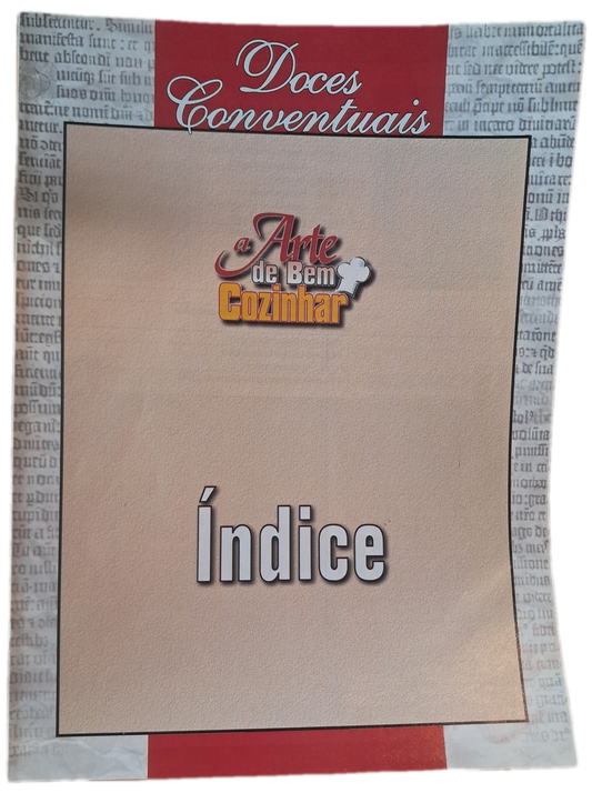 Revista Doces Conventuais - Índice