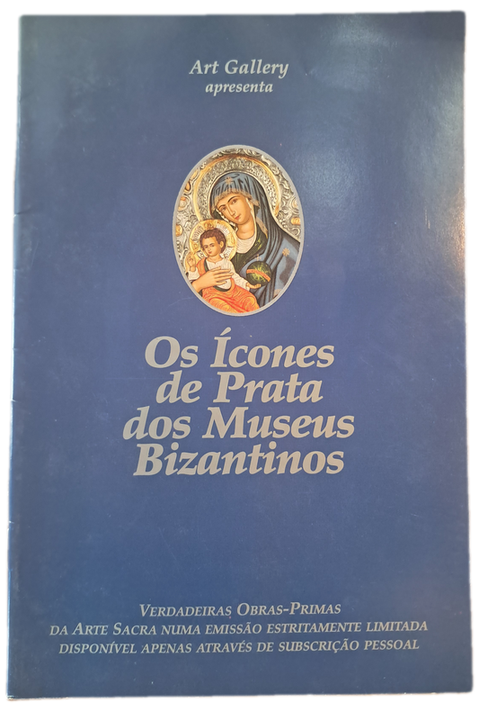 Os Ícones de Prata dos Museus Bizantinos (Como Novo)