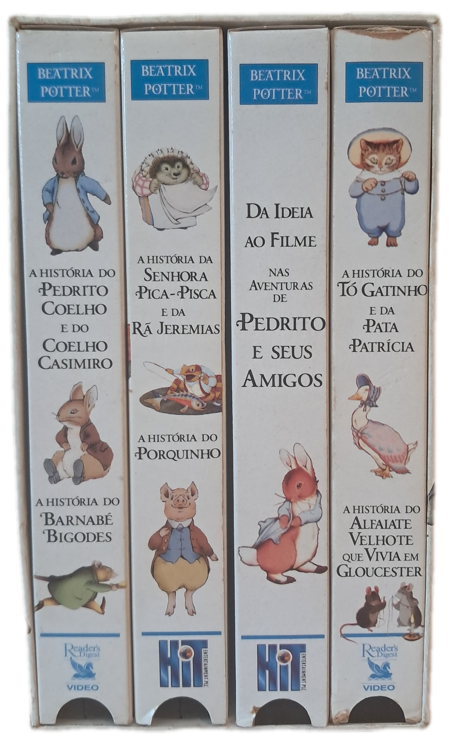 VHS As Aventuras de Pedrito e seus Amigos (Bom Estado)