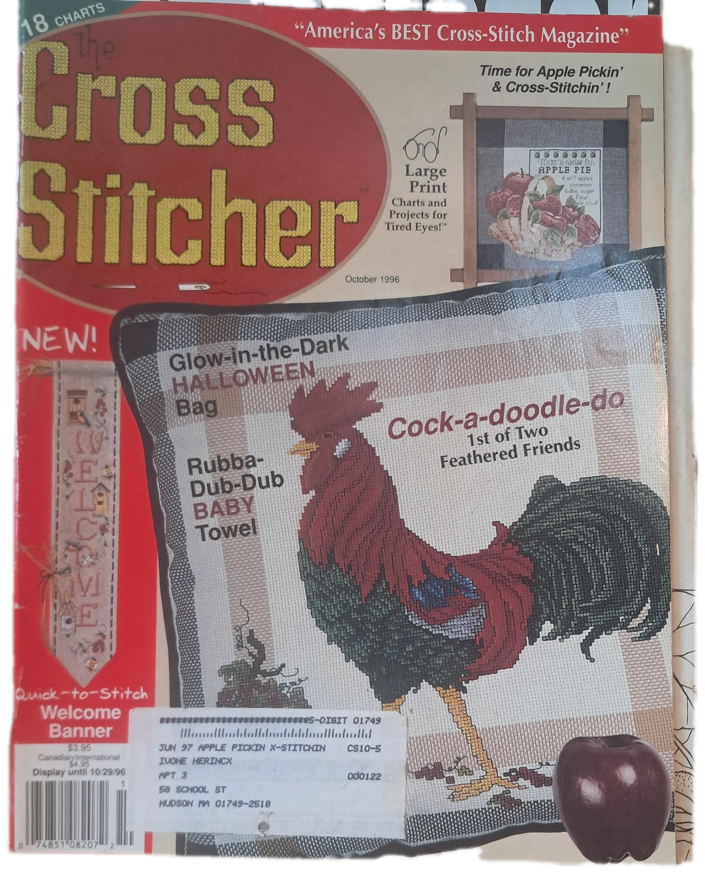 Revista The Cross Stitcher (Bom Estado)