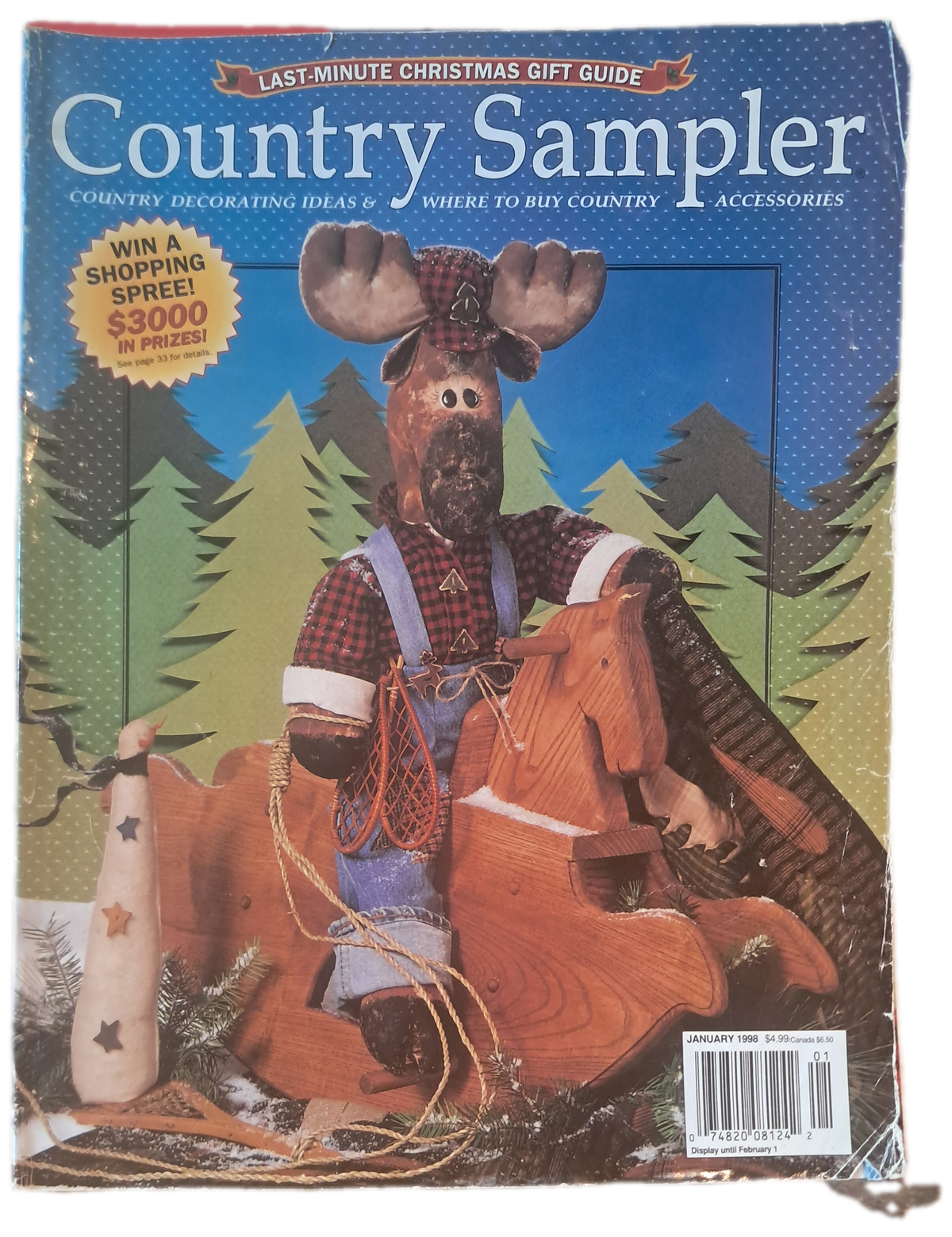 Revista Country Sampler (Bom Estado)