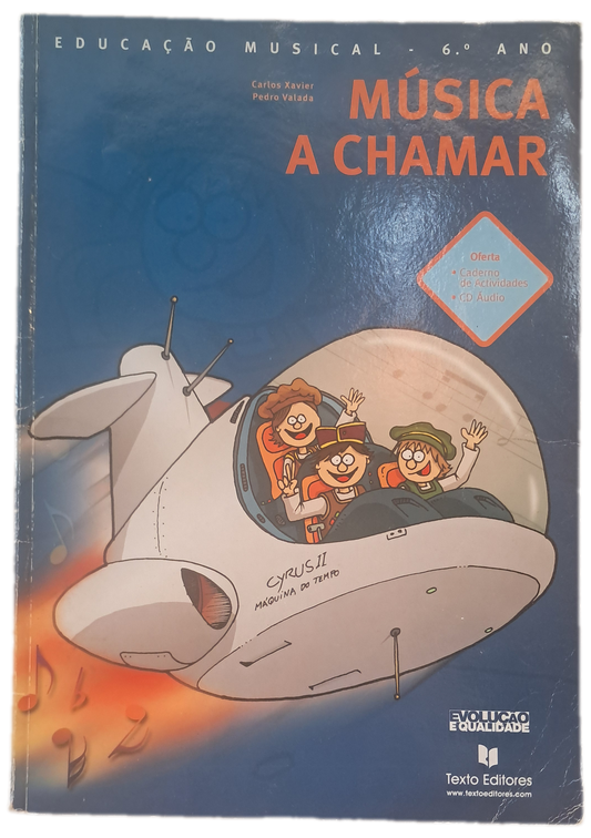 A Música a Chamar (Apenas o Livro - Usado)