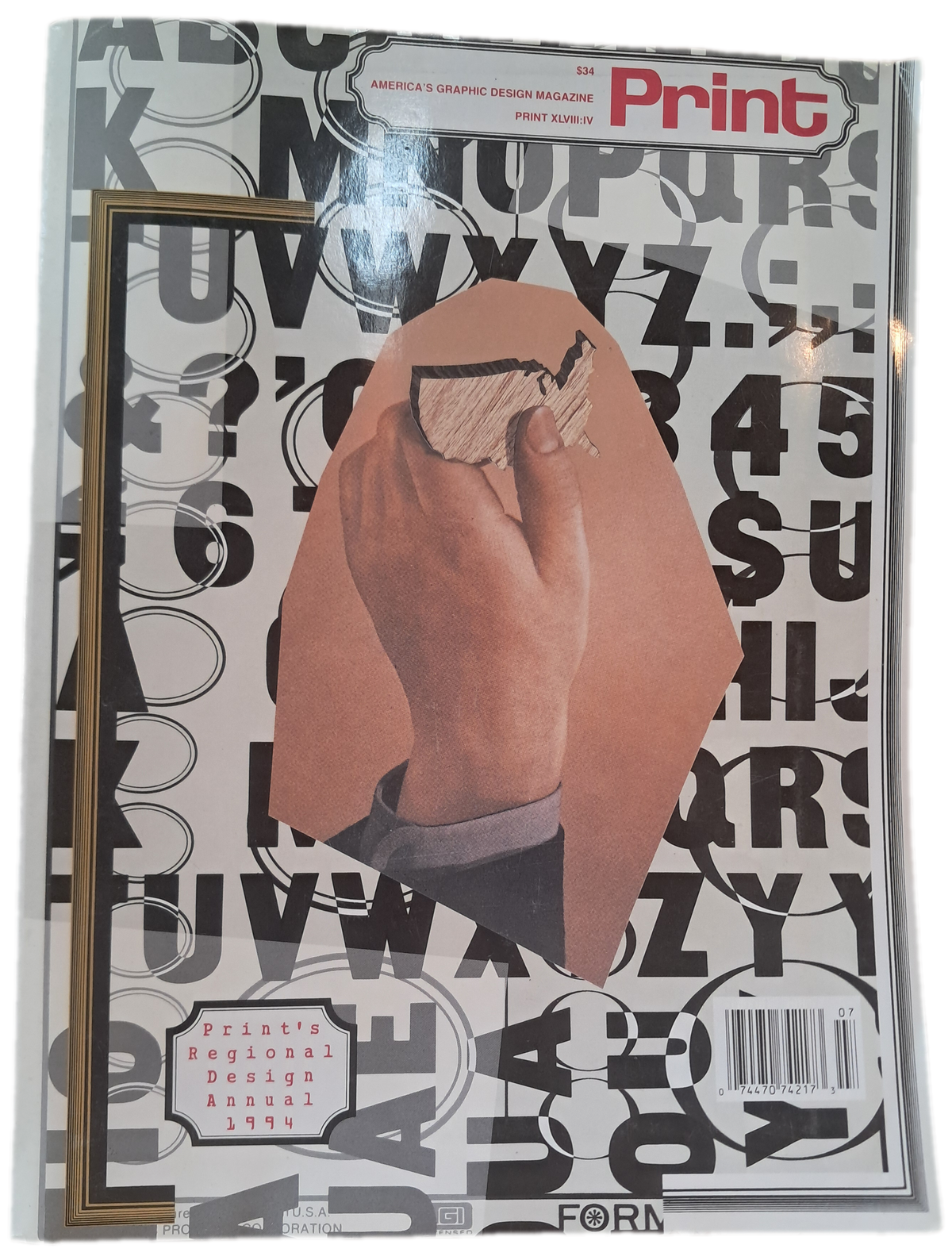 Print XLVIII:IV 1994 America's Graphic Design Magazine (Usado)