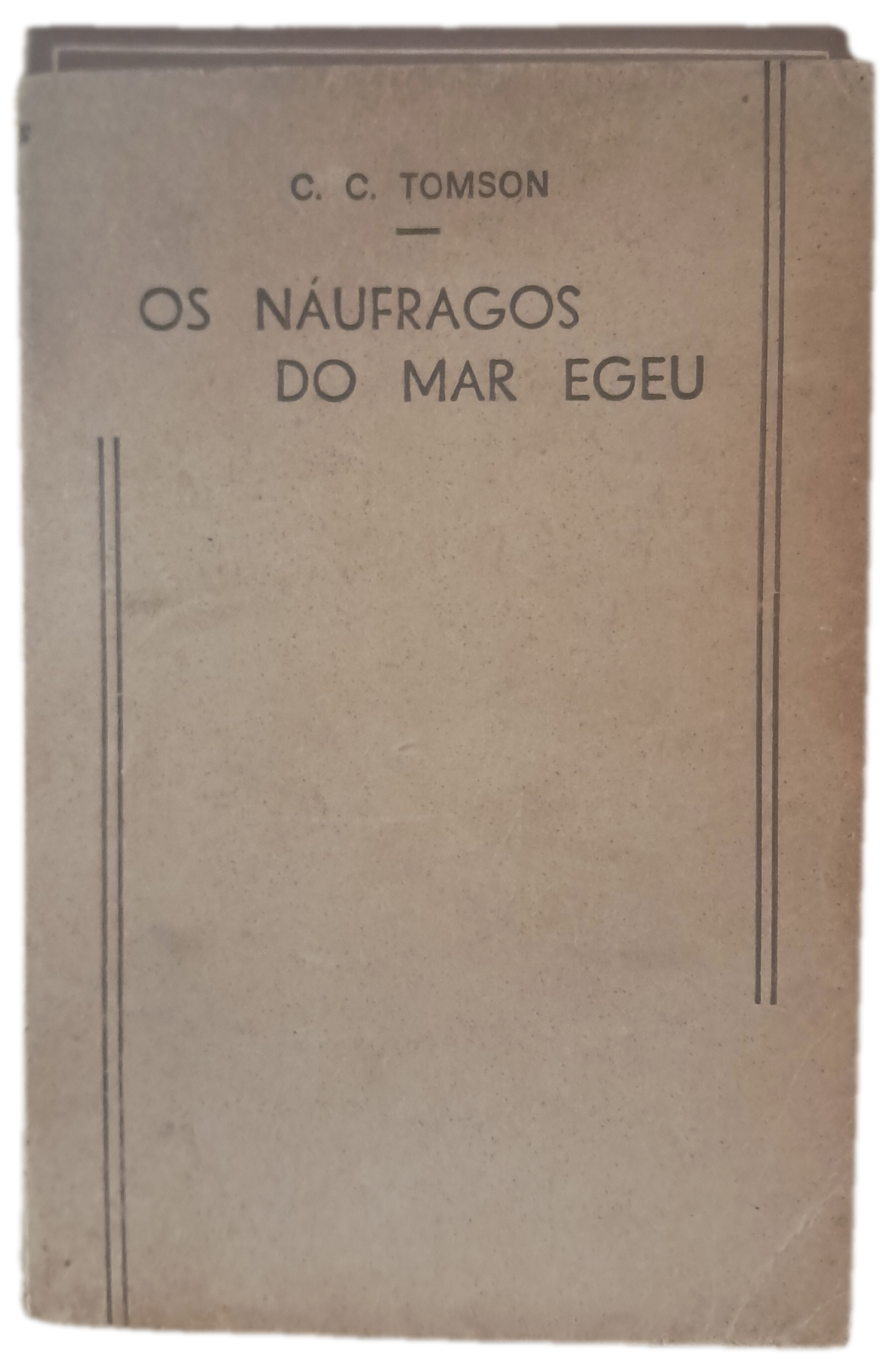 Os Náufragos do Mar Egeu (Usado)