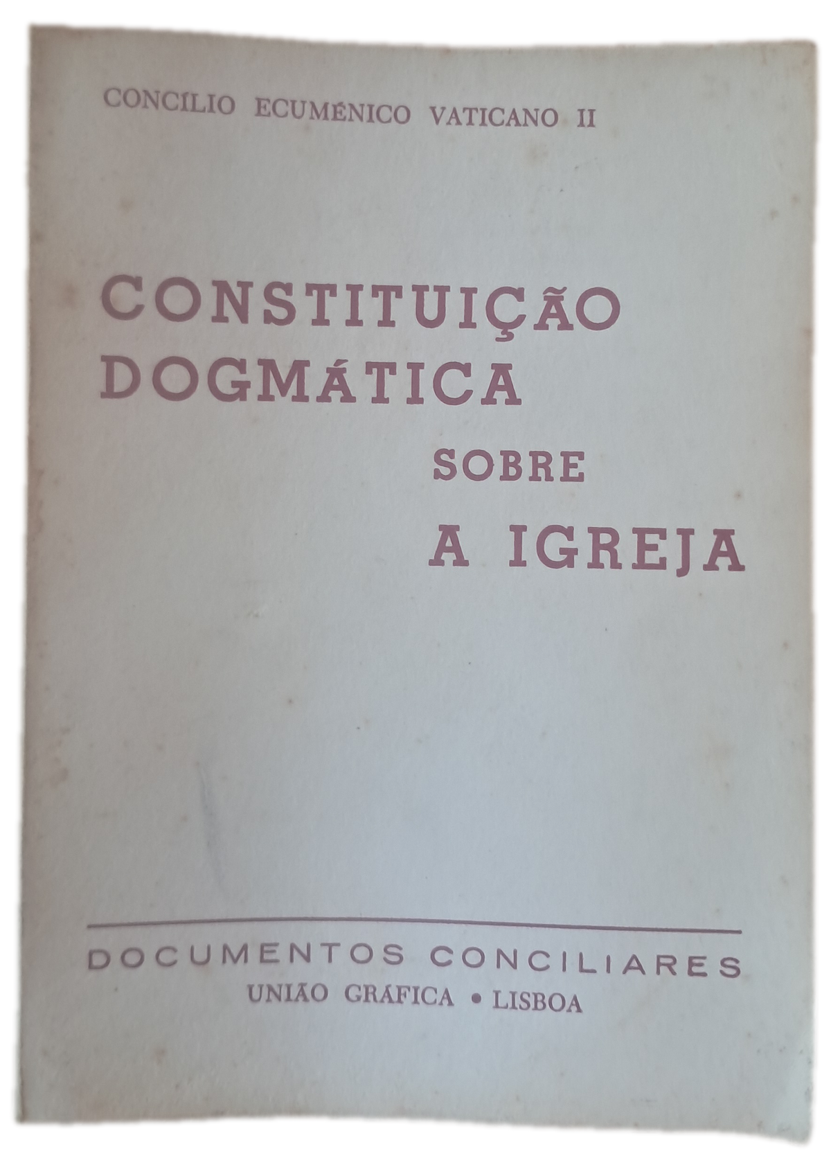 Constituição Dogmática Sobre a Igreja (Usado)