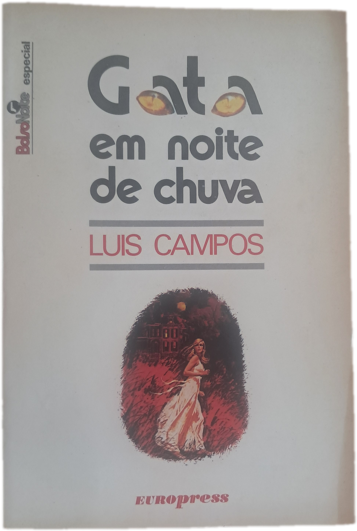 Gata em Noite de Chuva (Bom Estado)