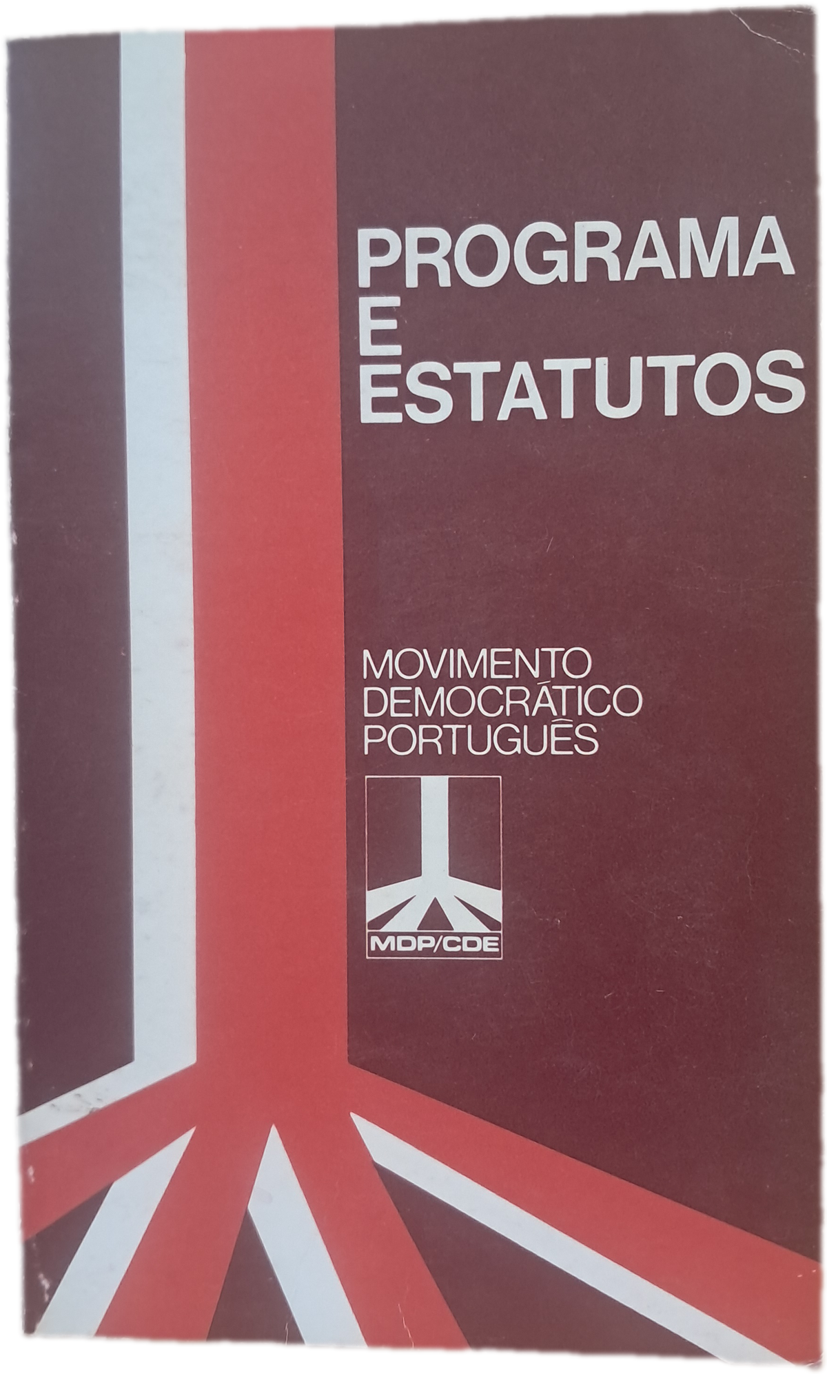 Programa e Estatutos do MDP/CDE (Usado)