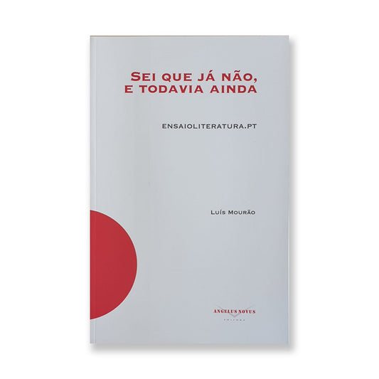 Sei que já não, e todavia ainda Ensaio Literatura.PT
