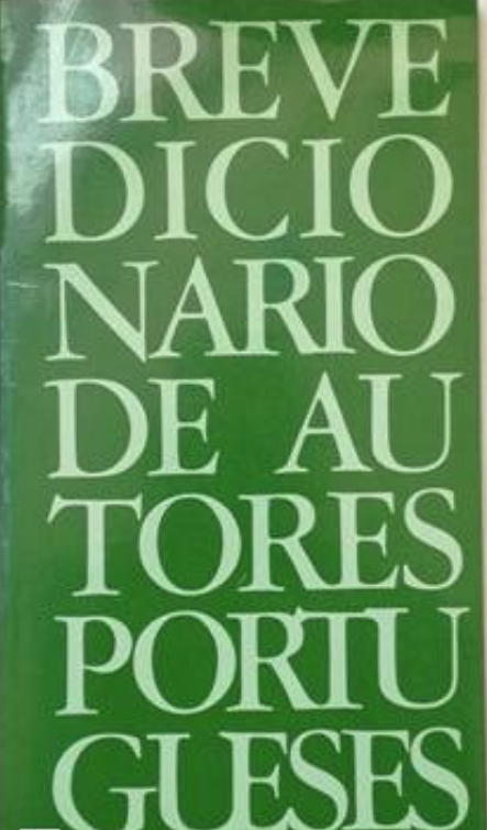 Breve Dicionário de Autores Portugueses (Bom Estado)