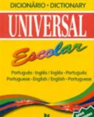 Dicionário Escolar Português-Inglês/Inglês -Português (Manuseado)