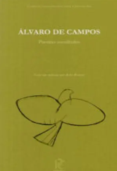 Álvaro de Campos Poemas Eescolhidos com Um Retrato por Júlio Pomar (Bom Estado)
