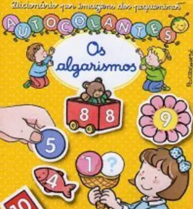 Dicionário Por Imagens dos Pequeninos - Autocolantes - Os Algarismos Autocolantes (Usado)