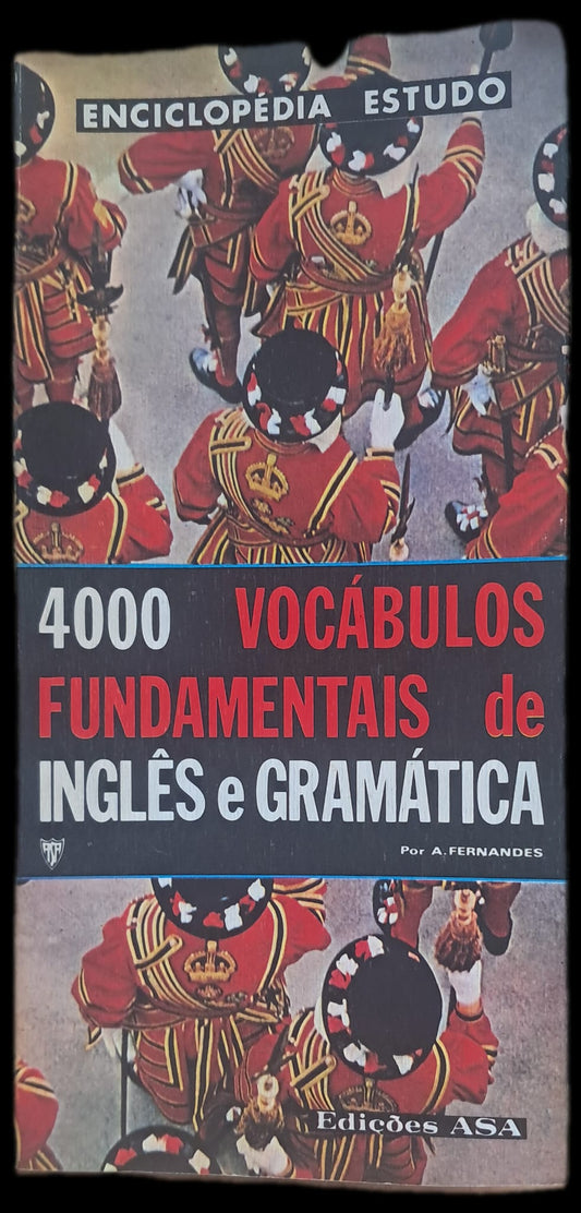 4000 Vocábulos Fundamentais de Inglês e Gramática (Bom Estado)