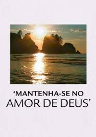 Mantenha-se no Amor de Deus (Bom Estado)