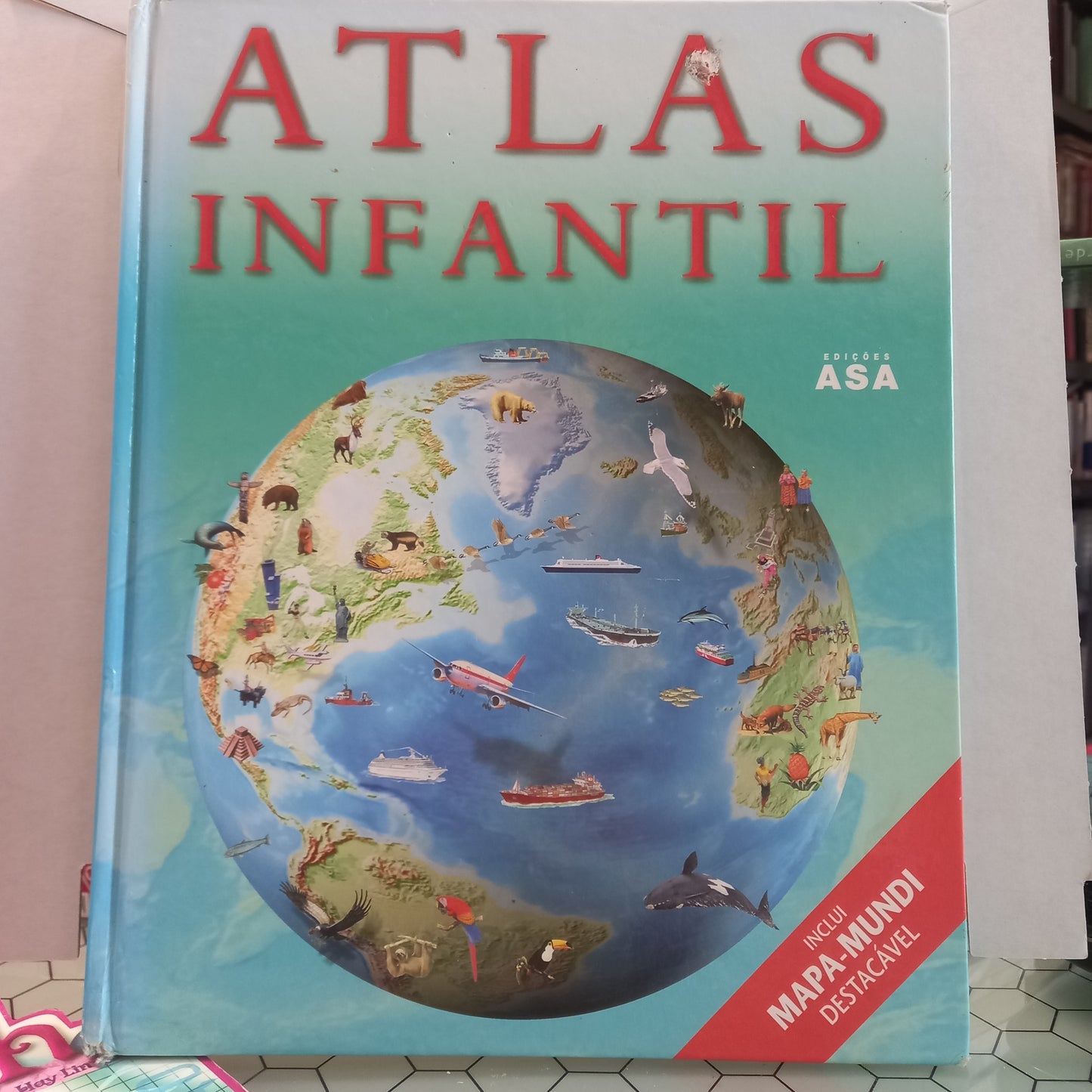 Atlas Infantil (Usado Lombada Algo Danificada)