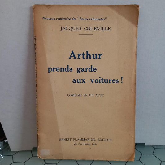 Arthur Prends Garde aux Voitures! (Usado)