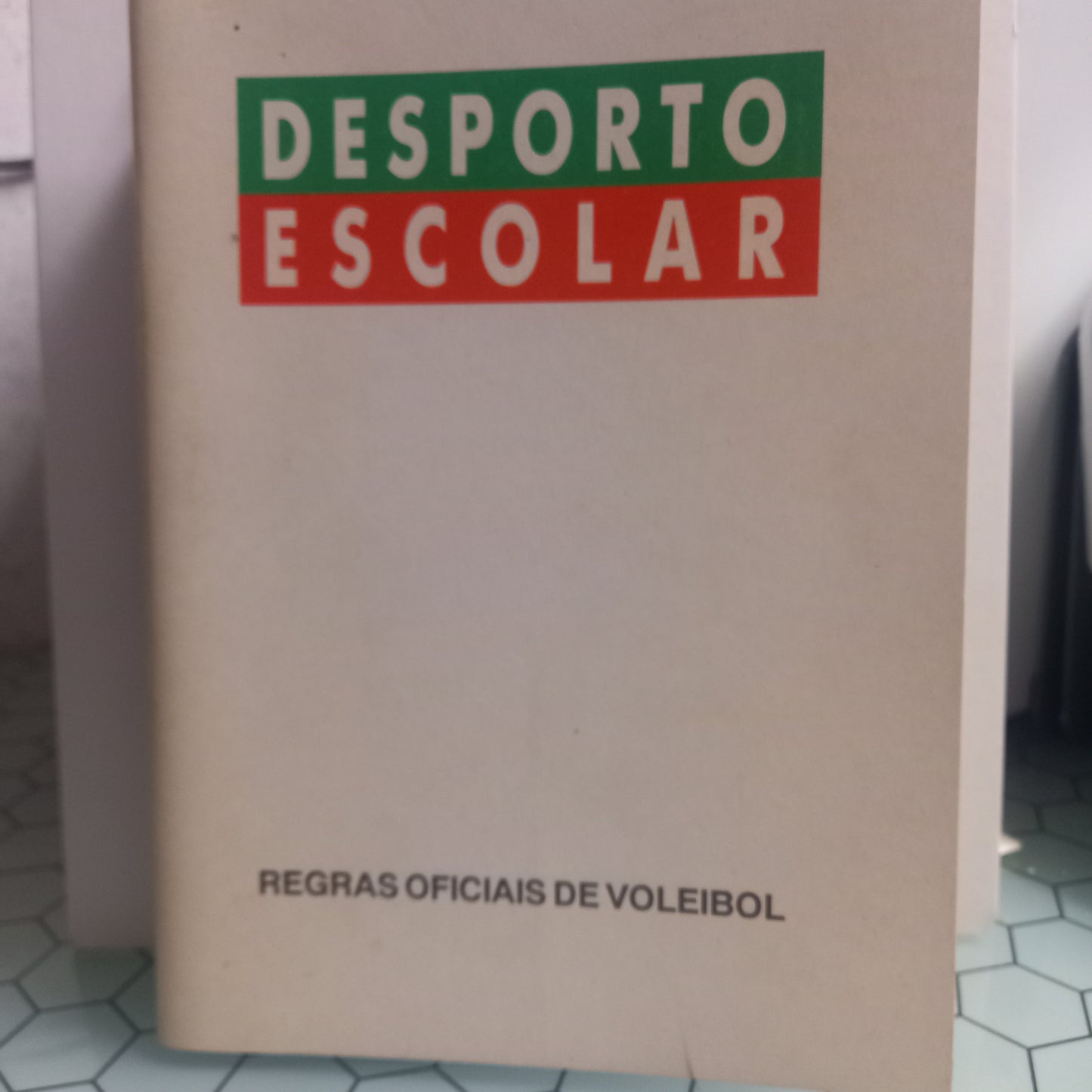 Desporto Escolar Regras oficiais de Voleibol (Bom Estado)