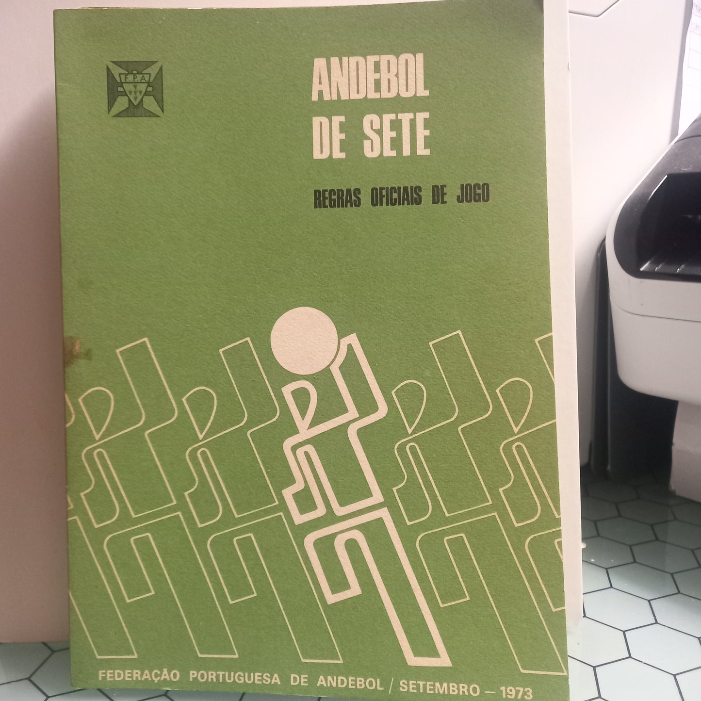 Andebol de Sete Regras Oficiais (Bom Estado)