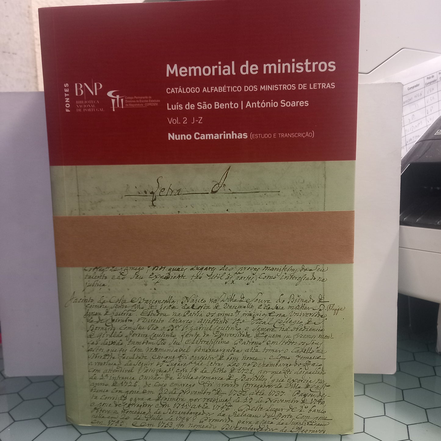 Memorial de Ministros Vol. 2 J-Z