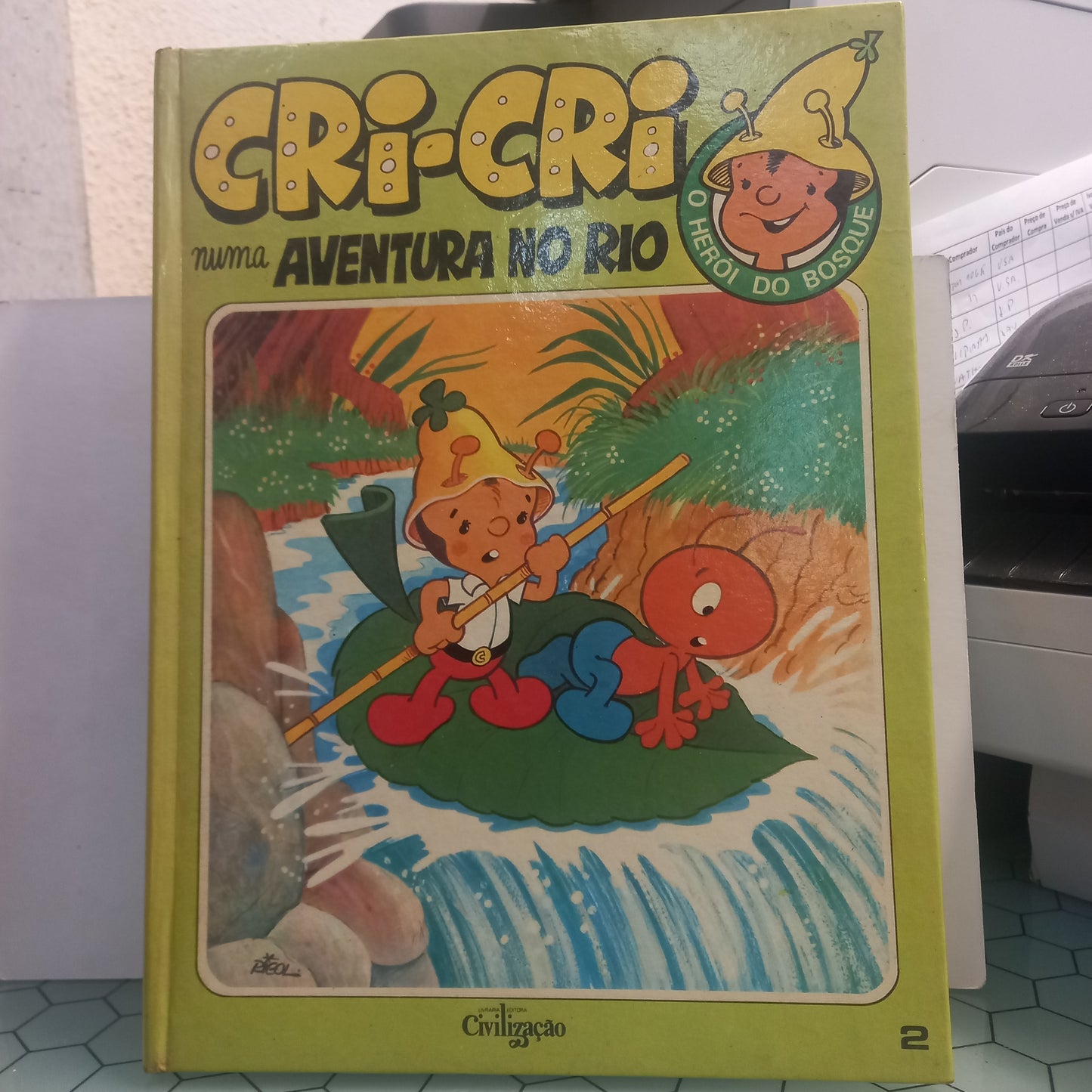 Cri-Cri Numa Aventura no Rio (Usado)