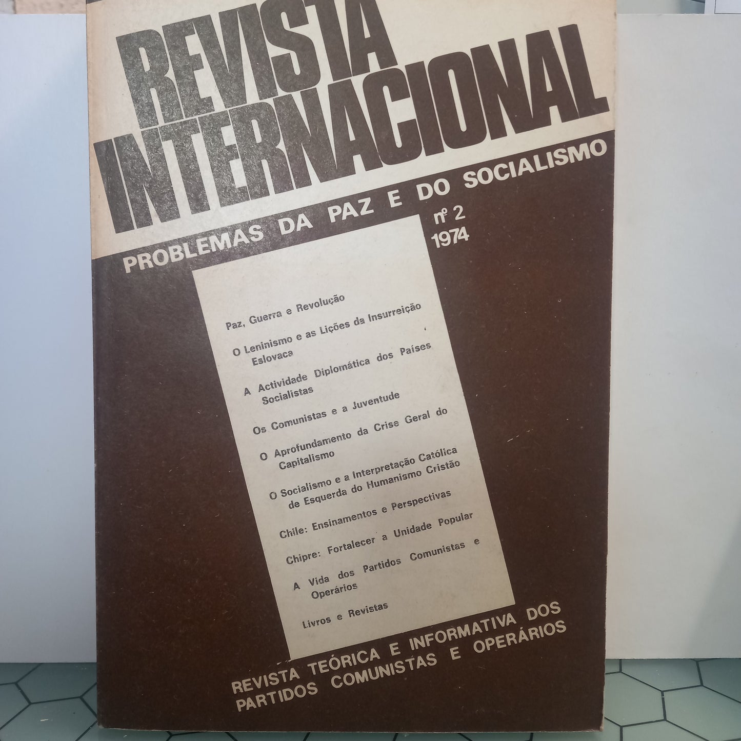 Revista Internacional Problemas da Paz e do Socialismo nº-. 2 - 1974