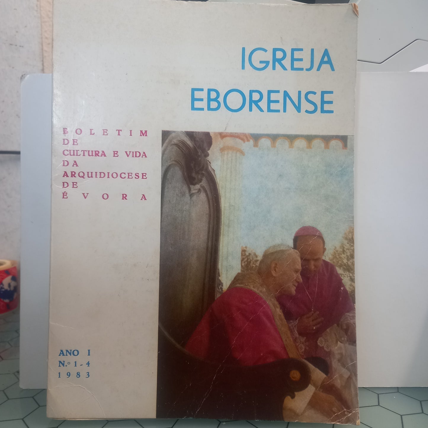 Boletim de Cultura e Vida da Arquidiocese de Évora Ano 1 Nº. 1-4 1983 (Usado)